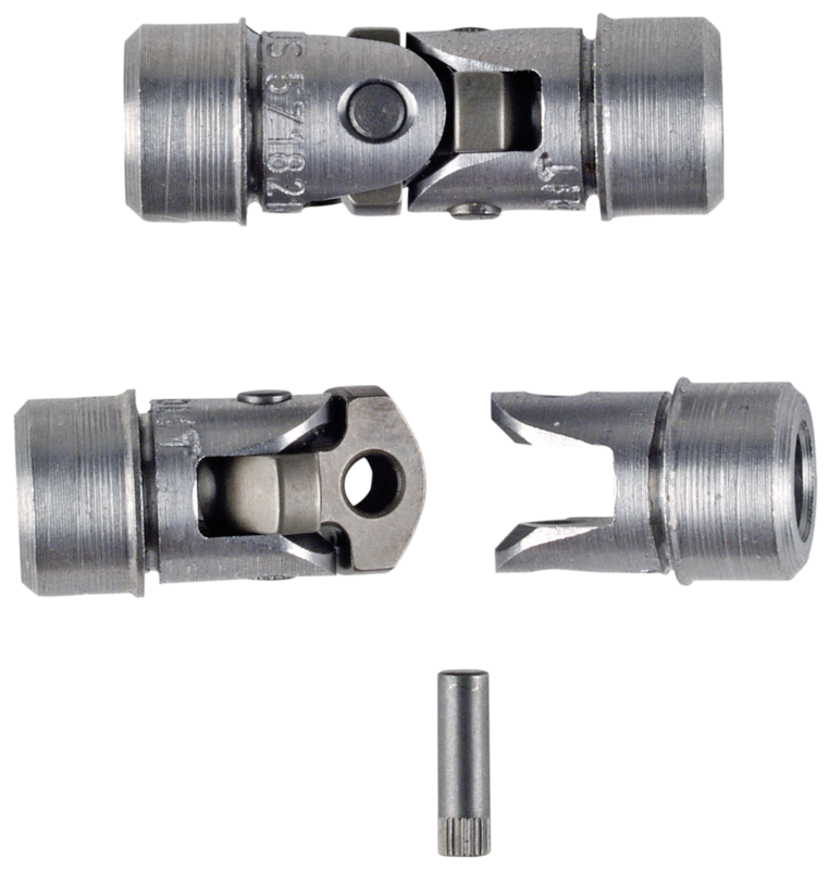 Cardanic sleeve and spare bolts